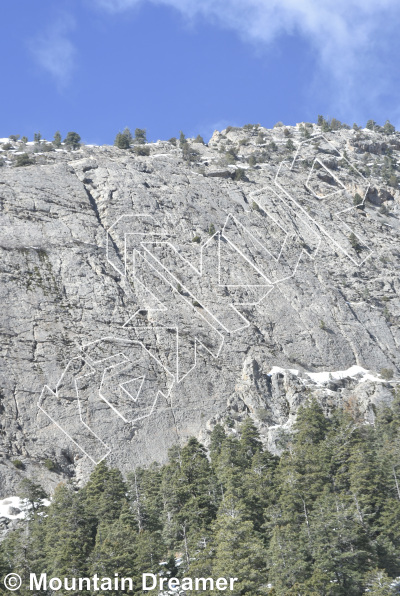 photo of Reservoir Ridge - East from Wasatch Wilderness Rock Climbing