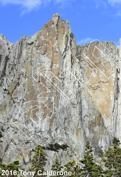photo of Summit Wall from Wasatch Wilderness Rock Climbing