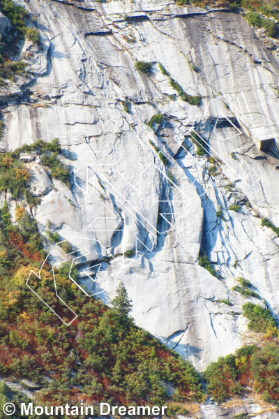 photo of Super Slab from Wasatch Wilderness Rock Climbing