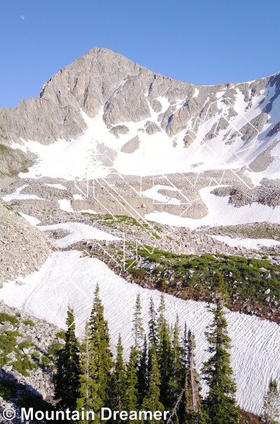 photo of The Pfeifferhorn from Wasatch Wilderness Rock Climbing