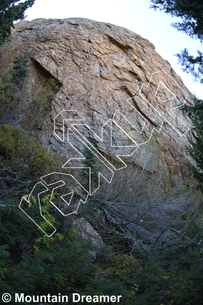 photo of The Millstone from Wasatch Wilderness Rock Climbing