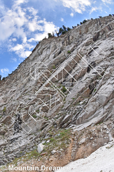 photo of Tanner Gulch - Left Side from Wasatch Wilderness Rock Climbing