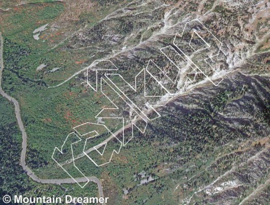 photo of Tanner Gulch - Left Side from Wasatch Wilderness Rock Climbing