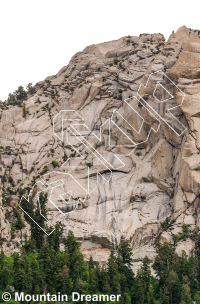 photo of The Pawn from Wasatch Wilderness Rock Climbing