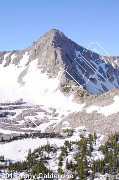 photo of The Pfeifferhorn from Wasatch Wilderness Rock Climbing