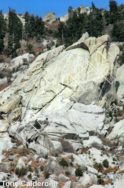 photo of Turtle Buttress from Wasatch Wilderness Rock Climbing