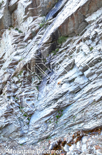 photo of Tanner Gulch - Left Side from Wasatch Wilderness Rock Climbing