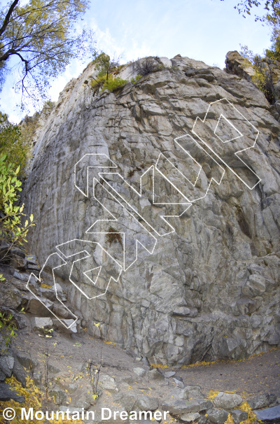 photo of Watchtower Cove from Wasatch Wilderness Rock Climbing