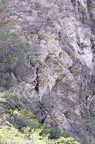 photo of The Log from Wasatch Bench Rock Climbing