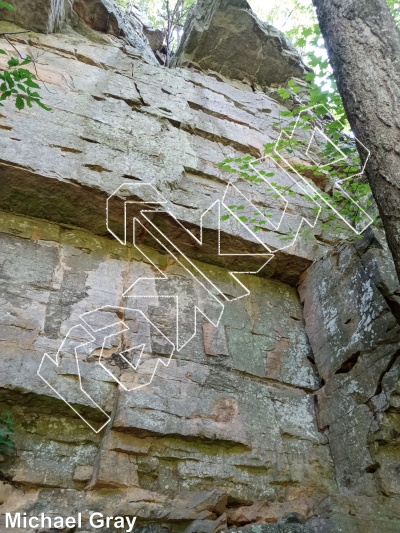 photo of The Solarium  from Smoke Hole: Entrance Walls, Copperhead Cove, and Jake Hill