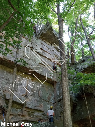 photo of The Solarium  from Smoke Hole: Entrance Walls, Copperhead Cove, and Jake Hill