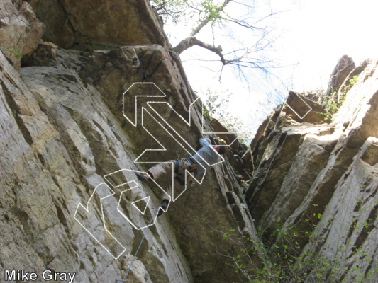 photo of SuperNatural Area from Smoke Hole: Reed's Creek