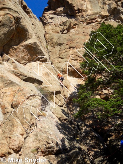 photo of Turnstile Wall from Cody Rock Climbing