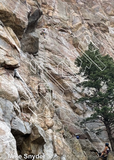 photo of Turnstile Wall from Cody Rock Climbing