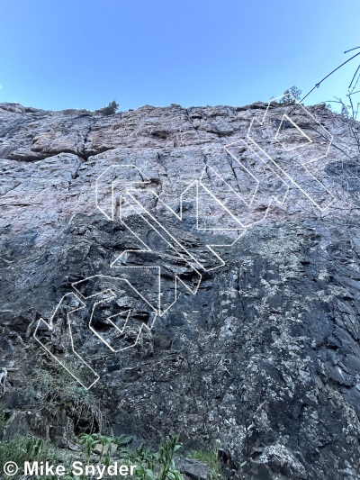 photo of Steam Shovel Wall from Cody Rock Climbing