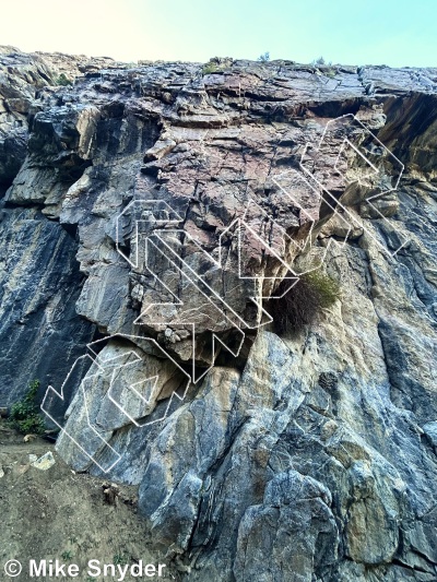 photo of Trap Line Wall from Cody Rock Climbing