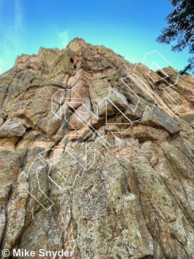 photo of Upper Vegas Wall from Cody Rock Climbing