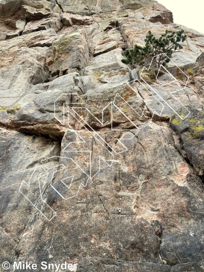 photo of Lower Vegas Wall from Cody Rock Climbing