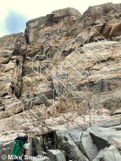 photo of Lower Vegas Wall from Cody Rock Climbing