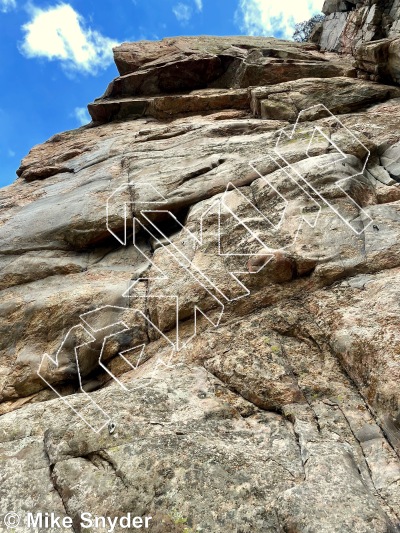 photo of Lower Vegas Wall from Cody Rock Climbing