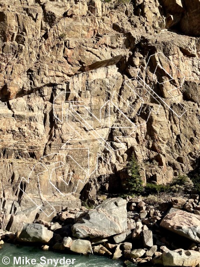 photo of Lower Vegas Wall from Cody Rock Climbing