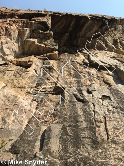 photo of Trap Line Wall from Cody Rock Climbing
