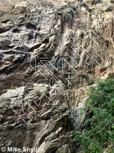photo of Tunnel Wall from Cody Rock Climbing