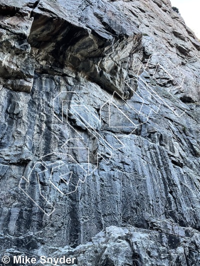 photo of Trap Line Wall from Cody Rock Climbing
