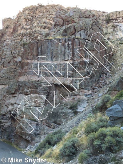 photo of Single Malt Wall from Cody Rock Climbing