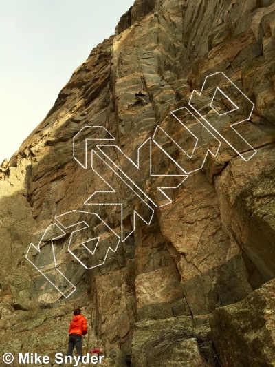 photo of Cellular Service Wall from Cody Rock Climbing