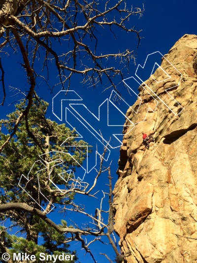 photo of Turnstile Wall from Cody Rock Climbing