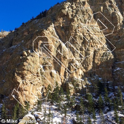 photo of Brown Wall from Cody Rock Climbing