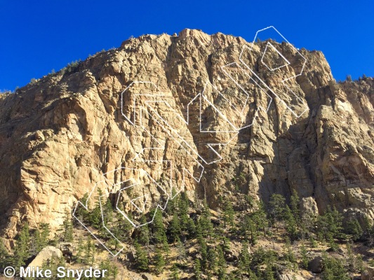 photo of Brown Wall from Cody Rock Climbing