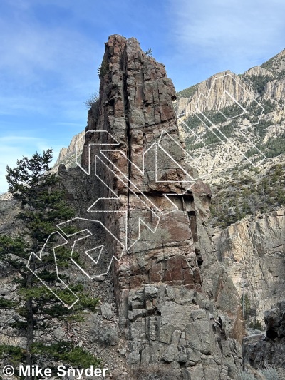 photo of The Island from Cody Rock Climbing