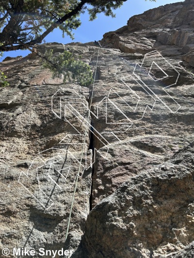 photo of Turnstile Wall from Cody Rock Climbing