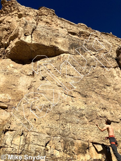 photo of Zion Train, 5.10a ★★★★ at Zion from Cody Rock Climbing