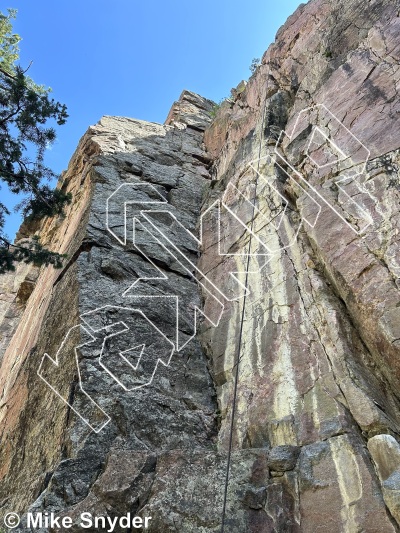 photo of Coffey Corner from Cody Rock Climbing