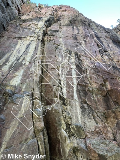 photo of Coffey Corner from Cody Rock Climbing