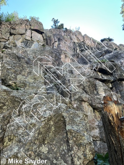 photo of Coffey Corner from Cody Rock Climbing