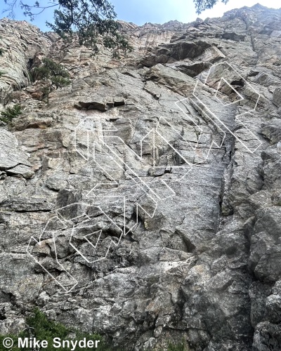photo of Brown Wall from Cody Rock Climbing