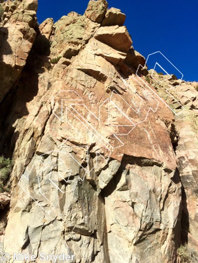 photo of Gully Wall from Cody Rock Climbing