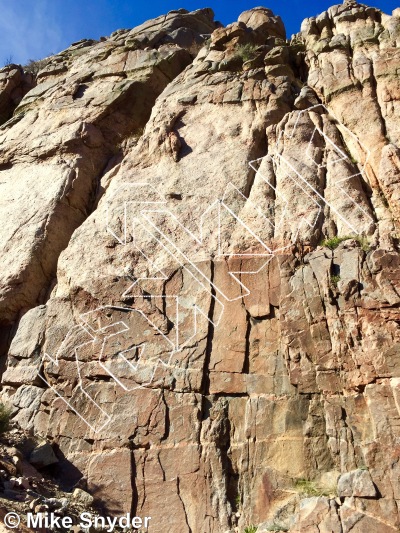 photo of NWCC Wall from Cody Rock Climbing