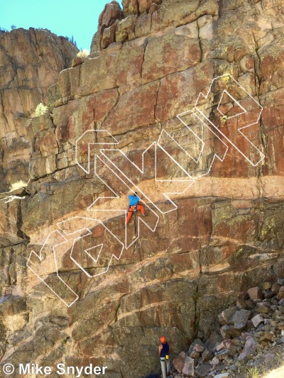 photo of Single Malt Wall from Cody Rock Climbing