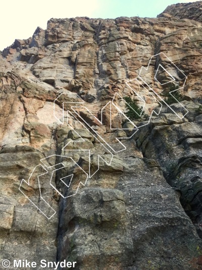 photo of Brown Wall from Cody Rock Climbing