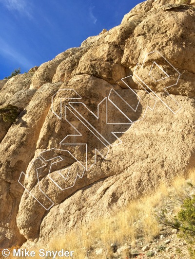 photo of Popeye Wall from Cody Rock Climbing