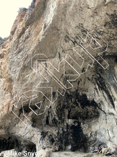 photo of Rumble, 5.12d ★★★★ at Main Event Wall from Ten Sleep