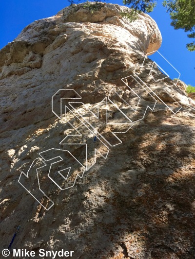 photo of Red Dawn, 5.10c ★★★ at The Cobra from Ten Sleep