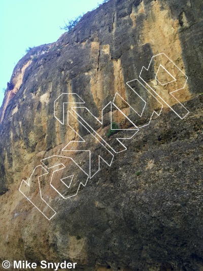 photo of The Barnum Route, 5.12a ★★★★ at Circus Wall from Ten Sleep