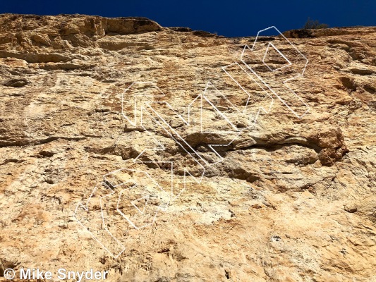 photo of The Full Mount, 5.11d ★★★ at Prelim Wall from Ten Sleep