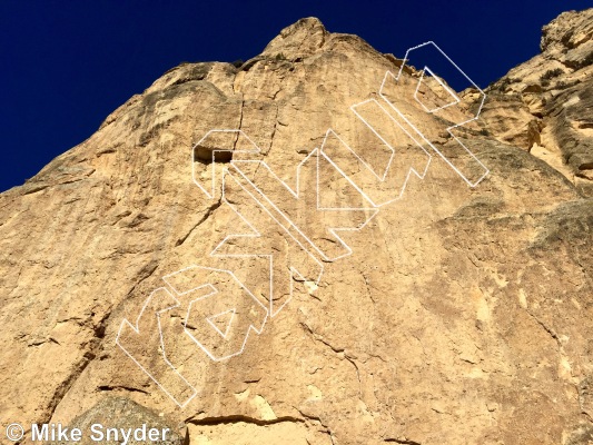 photo of Is God Punishing Me?, 5.11b ★★★ at Question Wall from Ten Sleep